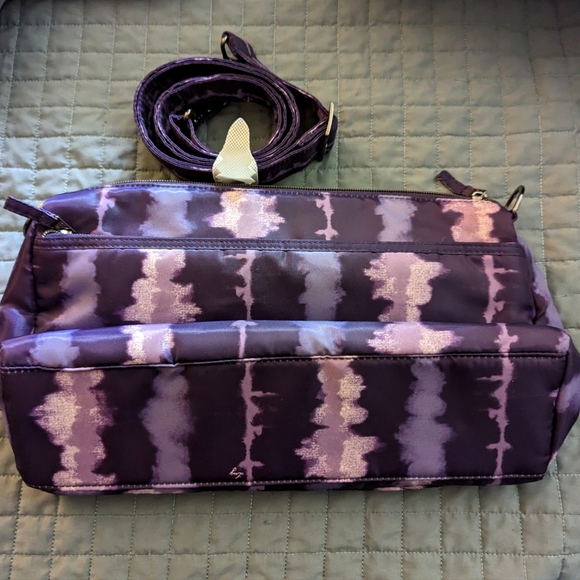 Lug Stretch Crossbody Bag - Shibori Purple NWOT - Picture 2 of 4